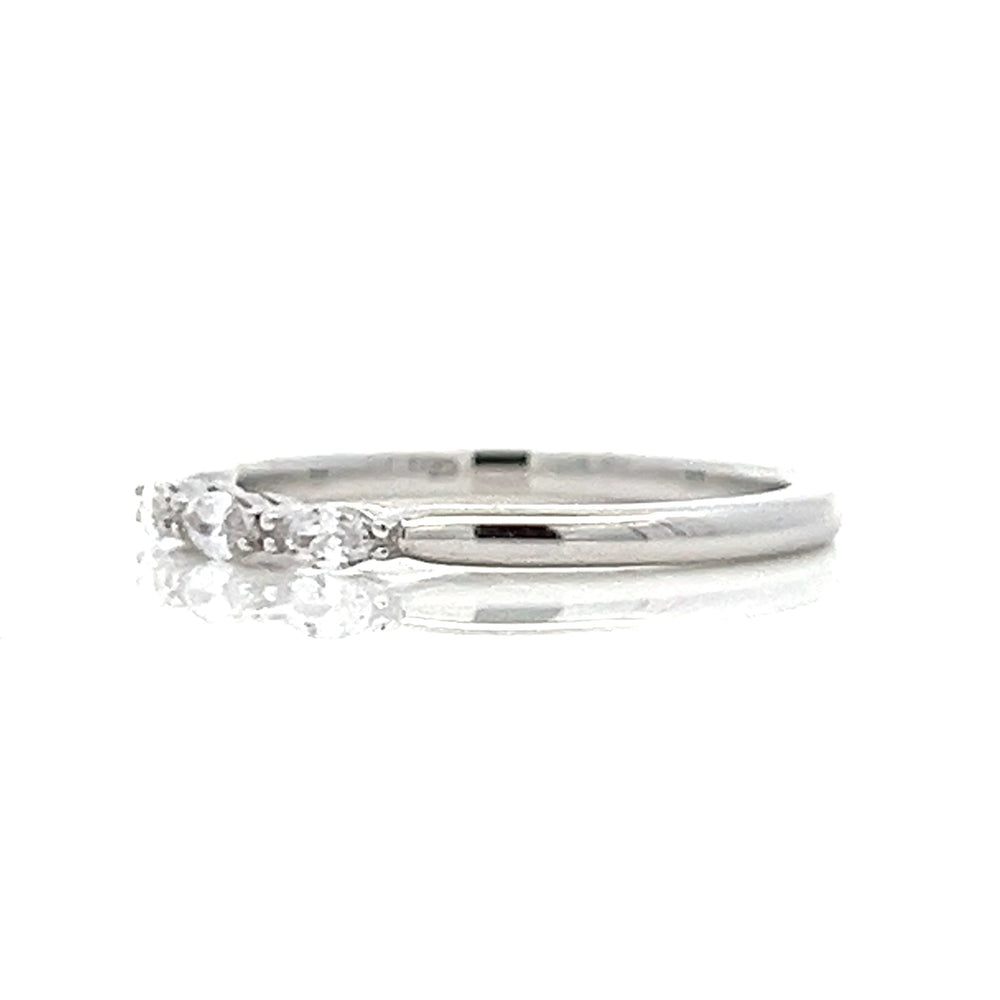 three-stone marquise diamond band - Valentshop Jewelry