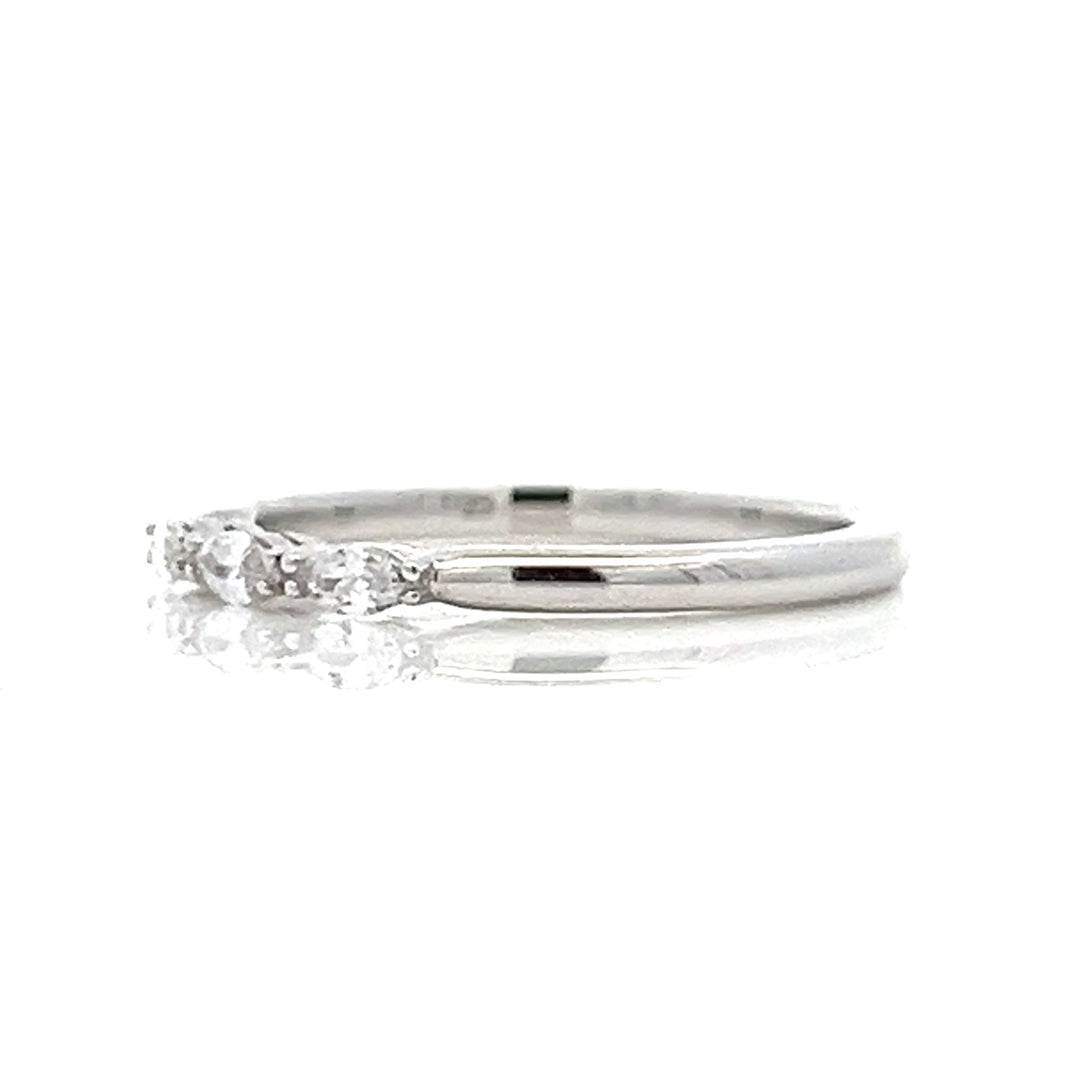 three-stone marquise diamond band - Valentshop Jewelry