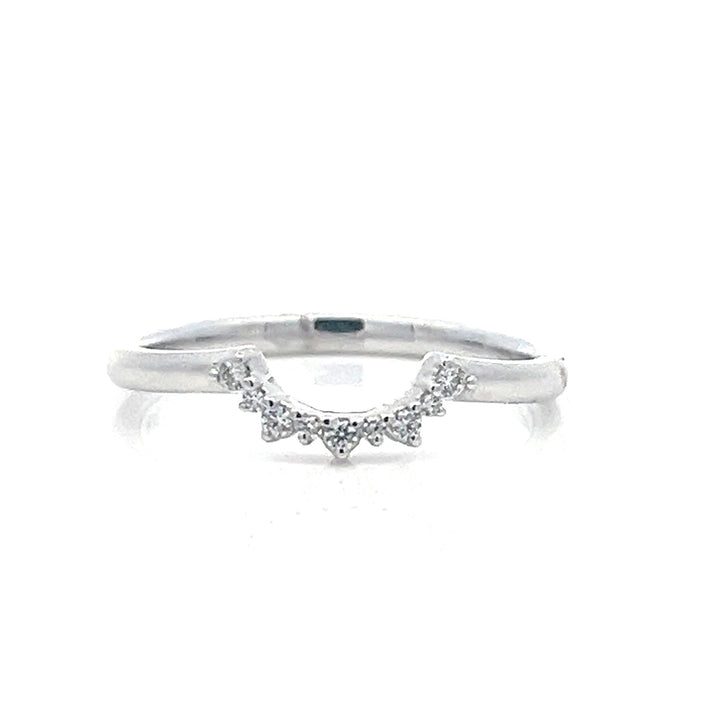contour diamond band - Valentshop Jewelry