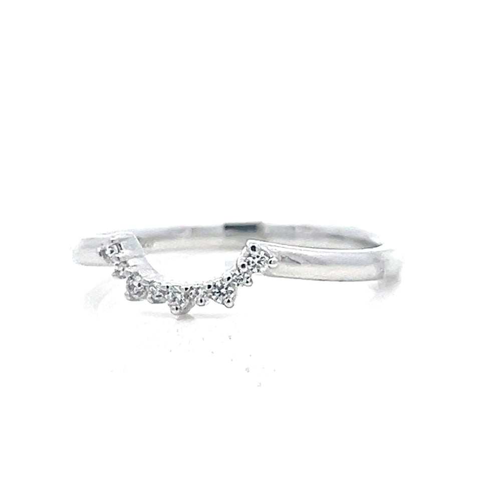 contour diamond band - Valentshop Jewelry