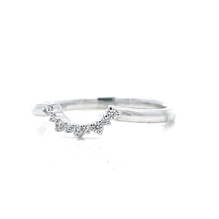 contour diamond band - Valentshop Jewelry
